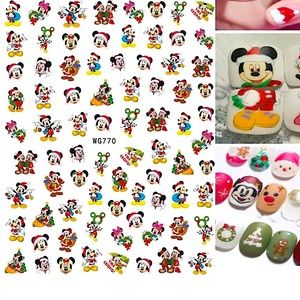 💌 BO/GO$6 Christmas Mickey Christmas Nail Stickers